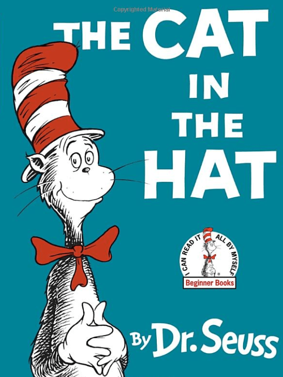 The cat in the hat by Dr. Seuss