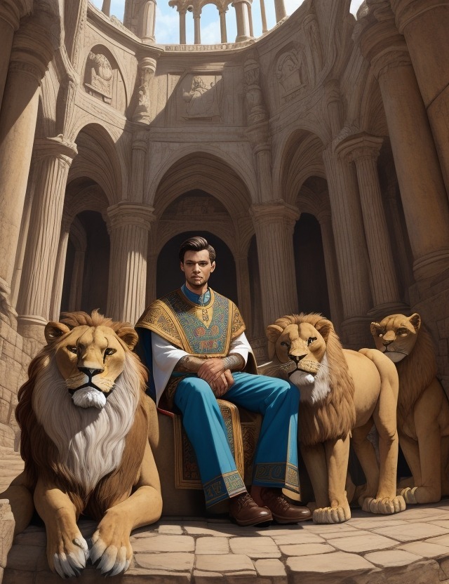 Daniel in the Lions' Den Bible Story and Summary Lessons