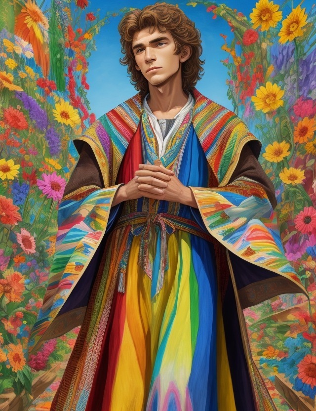 Joseph With The Coat of Many Colors in the Bible