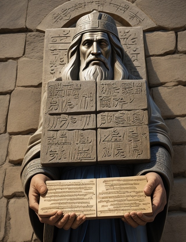 Moses and the Ten Commandments in the Bible Story Summary