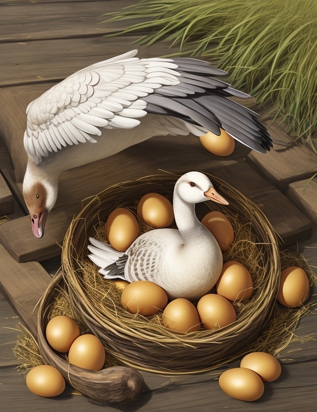 The Goose that Laid the Golden Eggs Fable with Moral: Summary